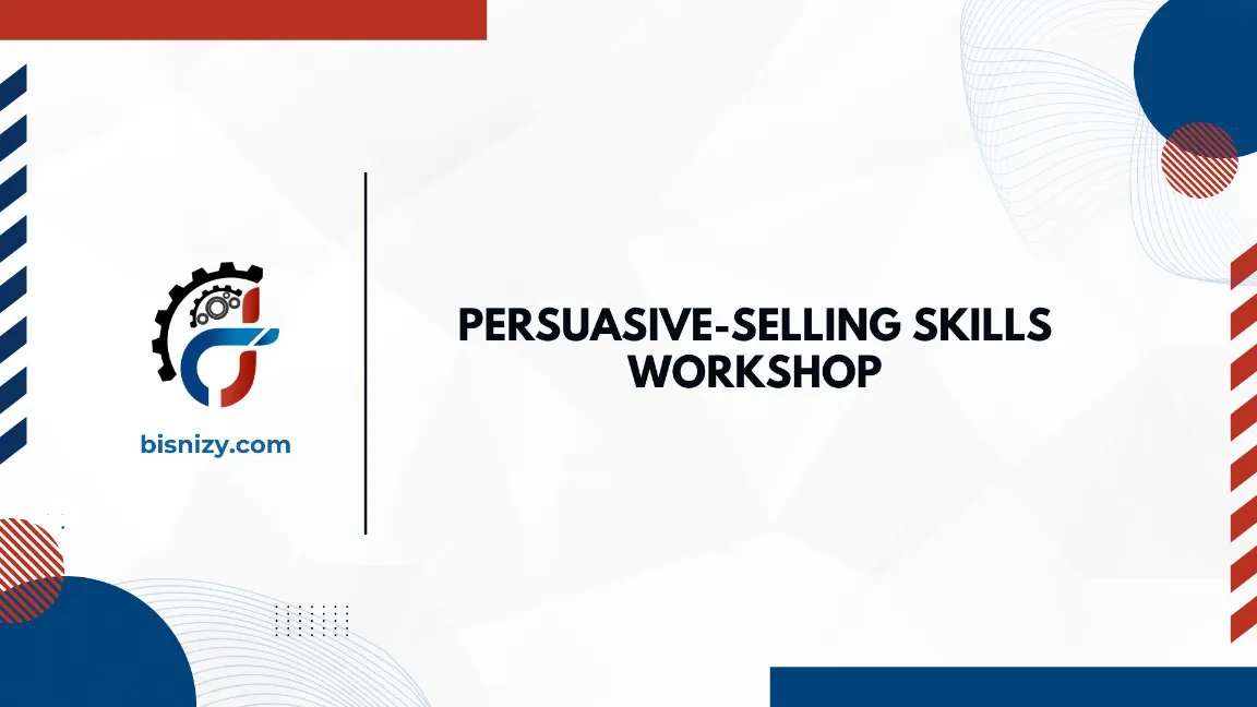 TRAINING PERSUASIVE-SELLING SKILLS WORKSHOP JOGJA