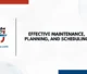 TRAINING EFFECTIVE MAINTENANCE, PLANNING, AND SCHEDULING JOGJA