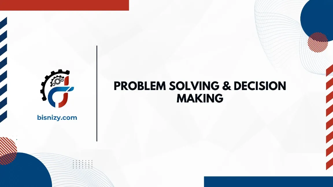 TRAINING PROBLEM SOLVING & DECISION MAKING JOGJA