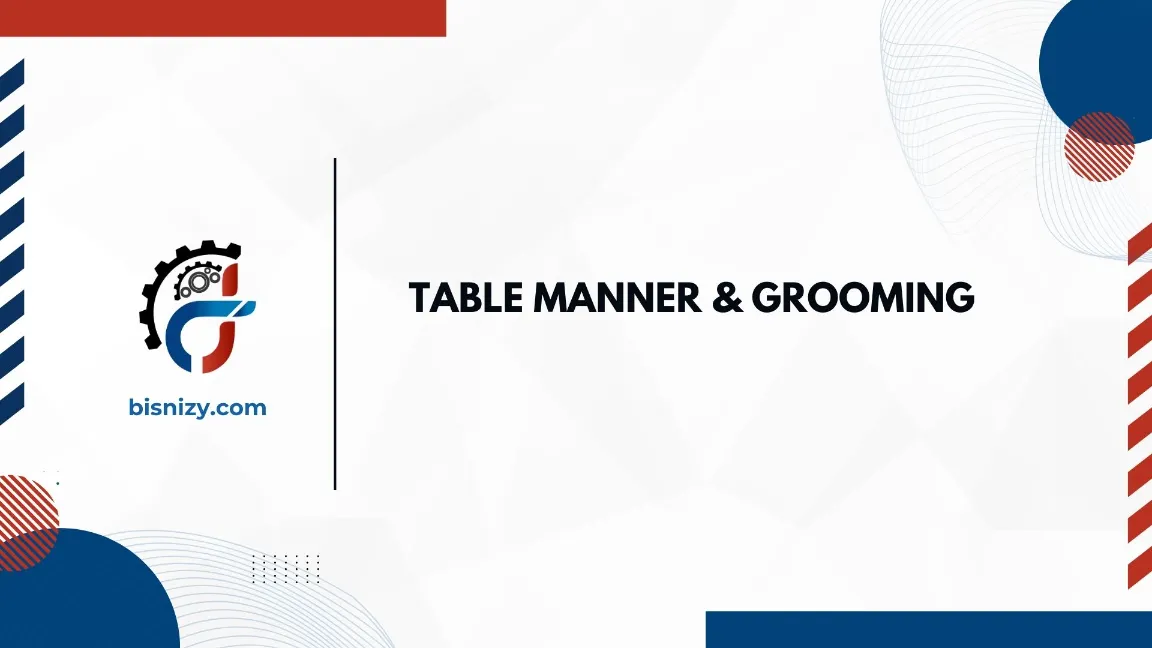TRAINING TABLE MANNER & GROOMING JOGJA