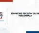 TRAINING FINANCING DECISION JOGJA