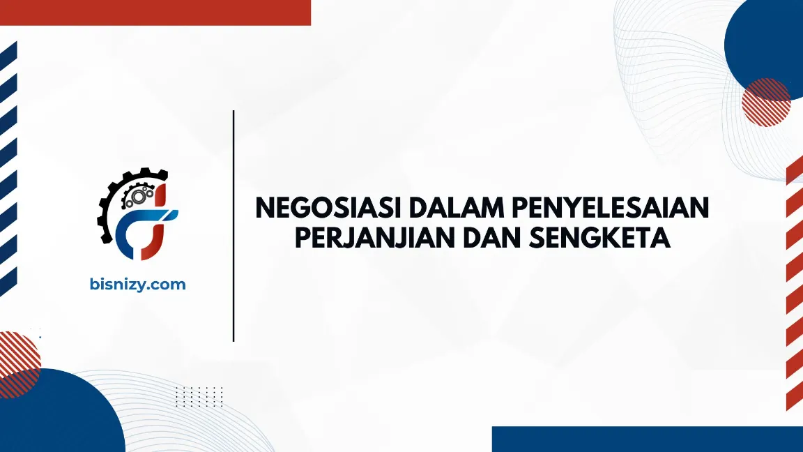TRAINING NEGOSIASI DALAM PENYELESAIAN PERJANJIAN DAN SENGKETA JOGJA